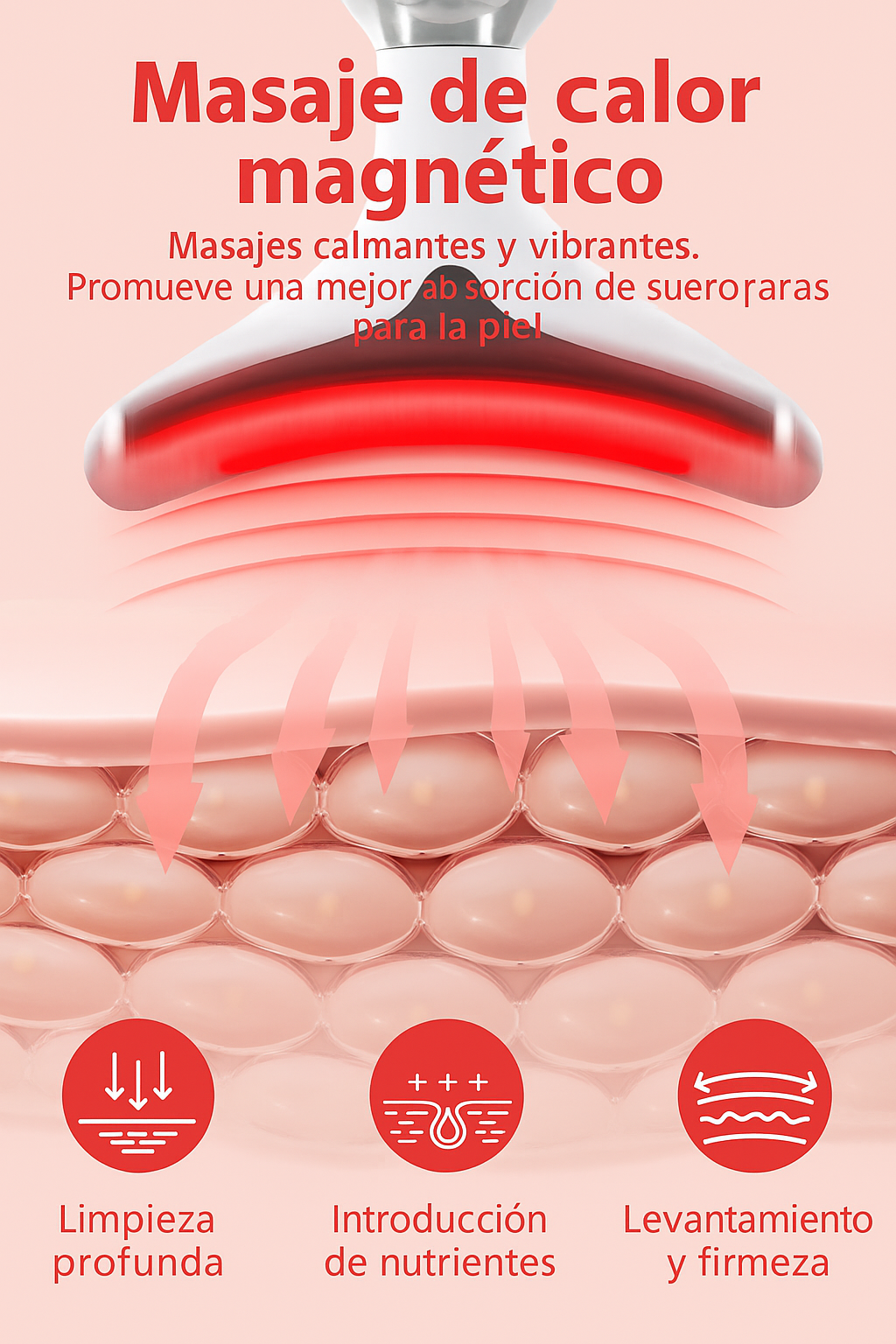 Masajeador Lifting 7 en 1 | Rejuvenece en Semanas