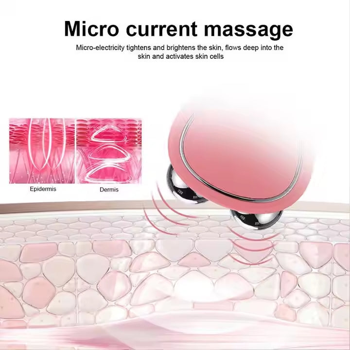 Masajeador Facial con Microcorriente ¡Rejuvenece tu piel desde el primer uso!
