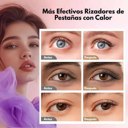 Rizador Eléctrico de Pestañas - Curva Perfecta en 10 Segundos ☑️