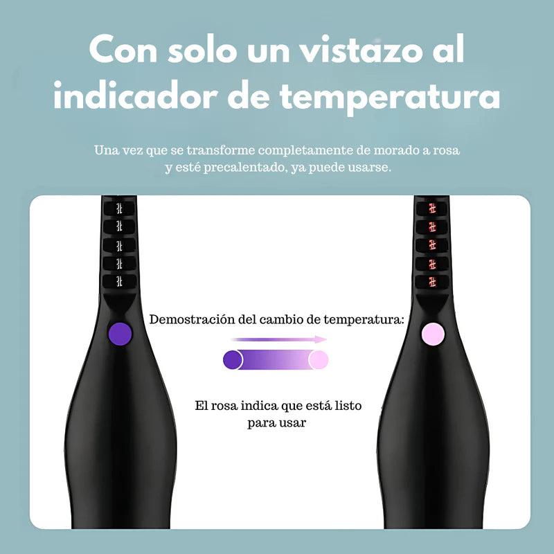 Rizador Eléctrico de Pestañas - Curva Perfecta en 10 Segundos ☑️